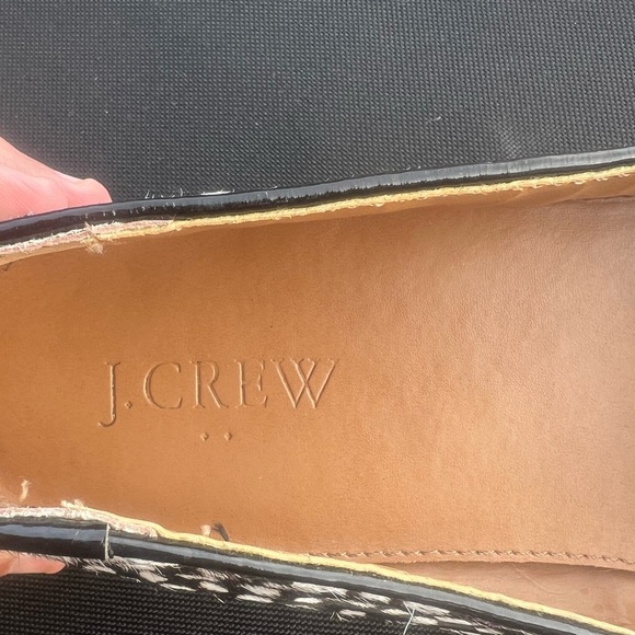 J. Crew Black and White Polka Dot Flats - Picture 8 of 8